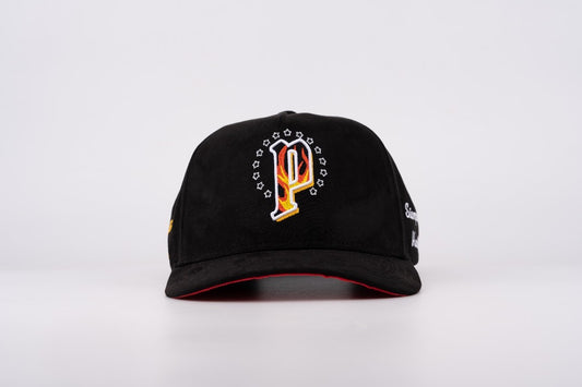 9. SIEMPRE HUMILDE BLACK SNAPBACK SUELA ROJA (pre-order)