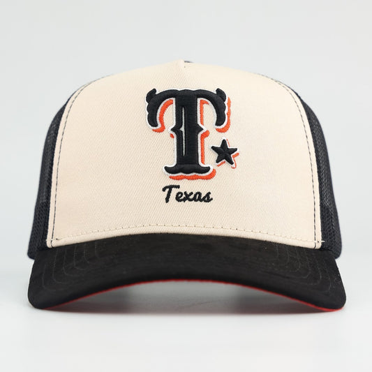 TEXAS OFF-WHITE TRUCKER GRAY BOTTOM
