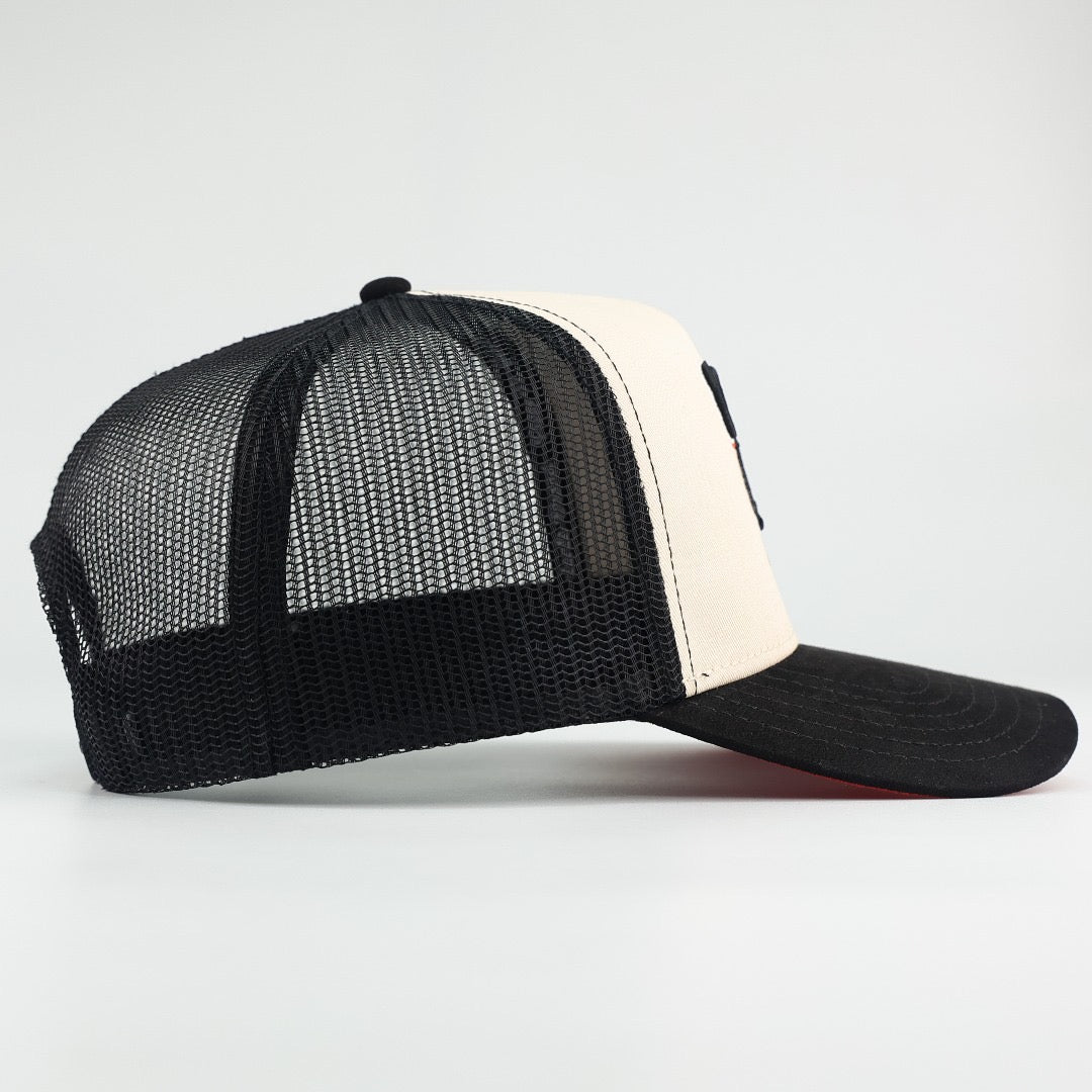 TEXAS OFF-WHITE TRUCKER GRAY BOTTOM