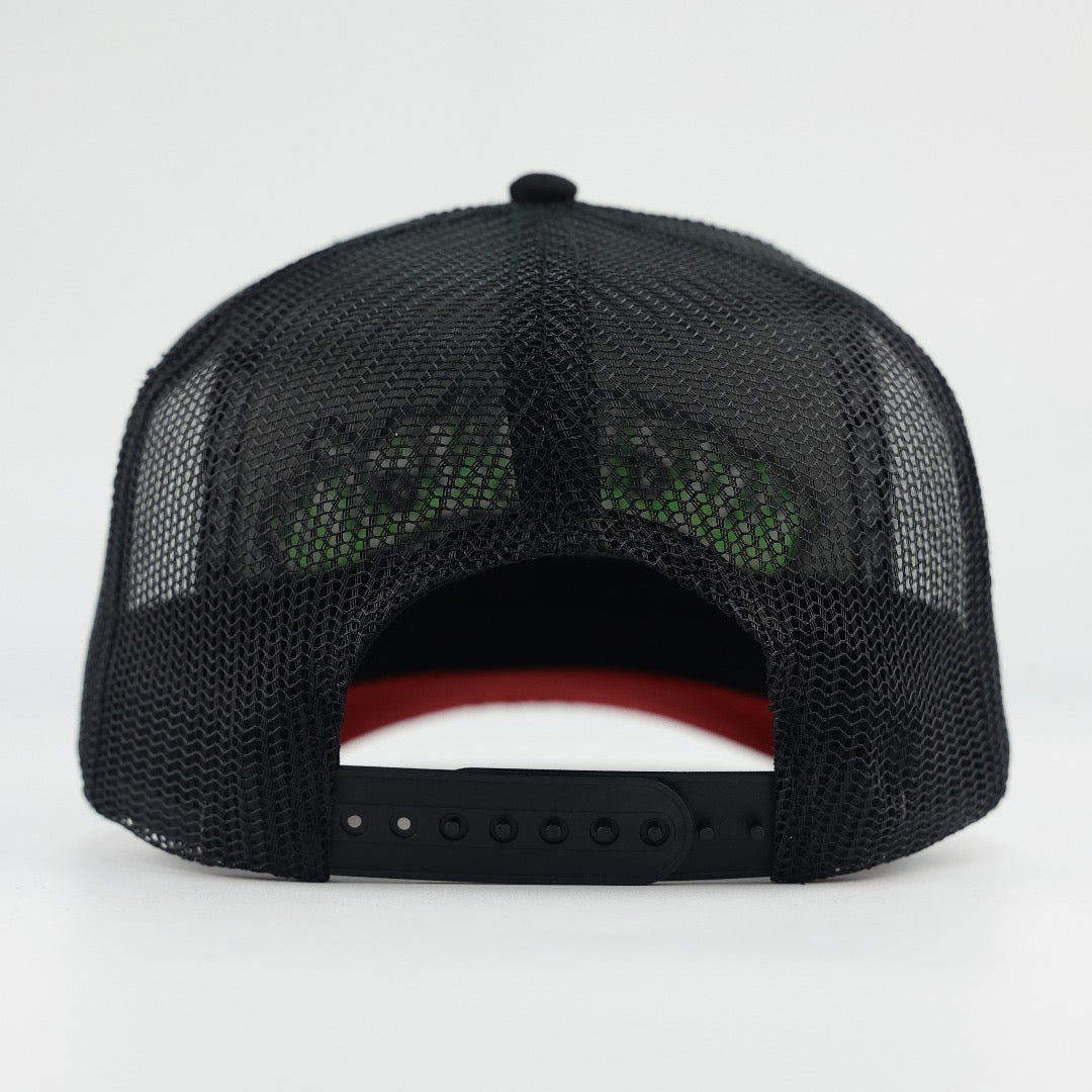 MICHOACÁN BLACK SUELA ROJA TRUCKER