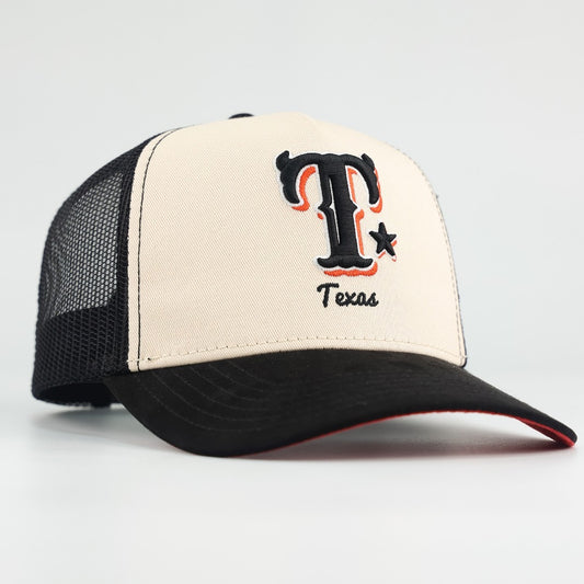 TEXAS OFF-WHITE TRUCKER GRAY BOTTOM