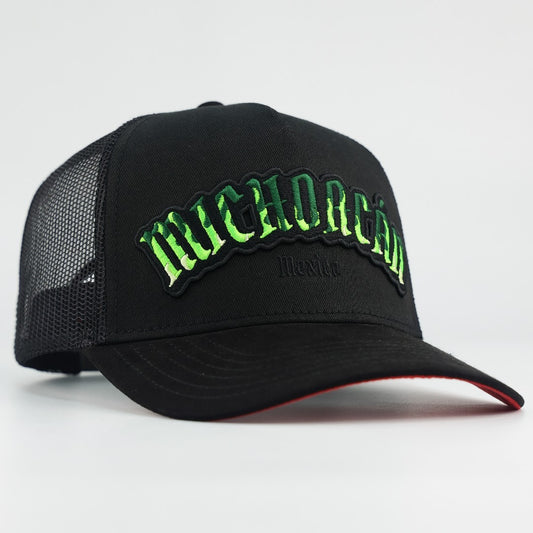 MICHOACÁN BLACK SUELA ROJA TRUCKER