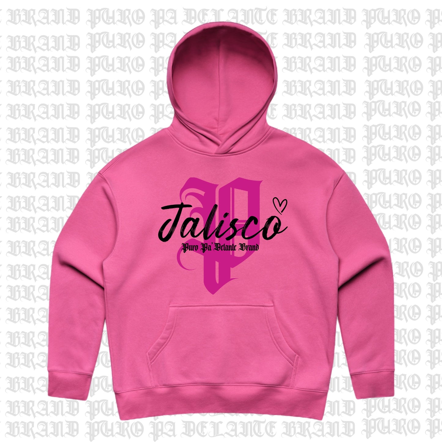 JALISCO PINK WOMENS PULLOVER HOODIE (NEW)