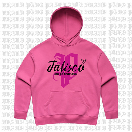JALISCO PINK WOMENS PULLOVER HOODIE (NEW)