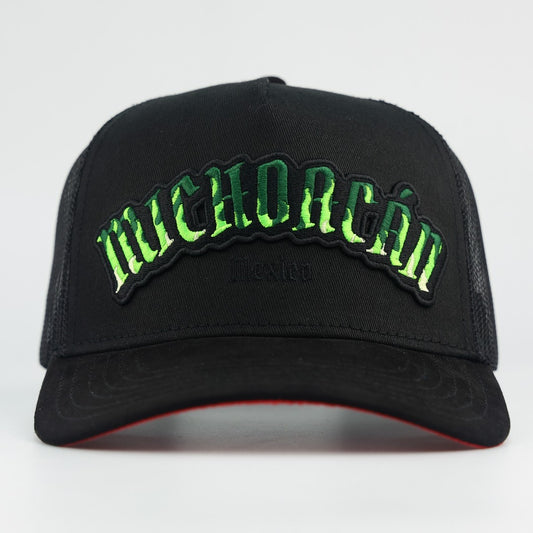 MICHOACÁN BLACK SUELA ROJA TRUCKER
